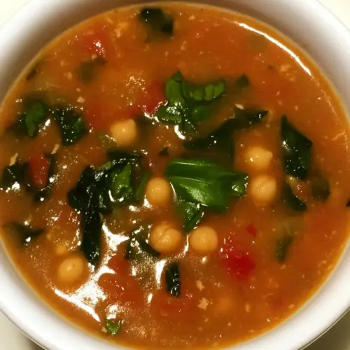 Tomato Chickpea Soup