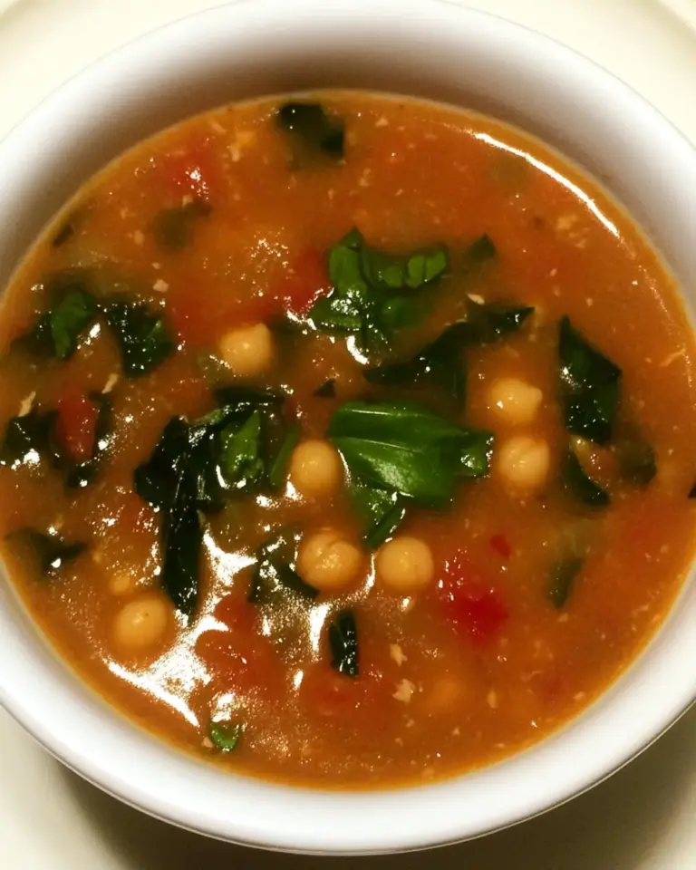 Tomato Chickpea Soup