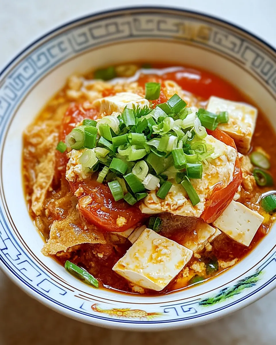 Tomato Egg and Tofu
