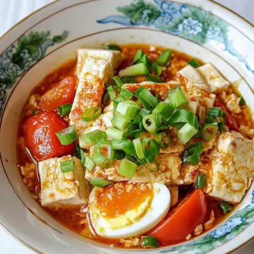 Tomato Egg and Tofu