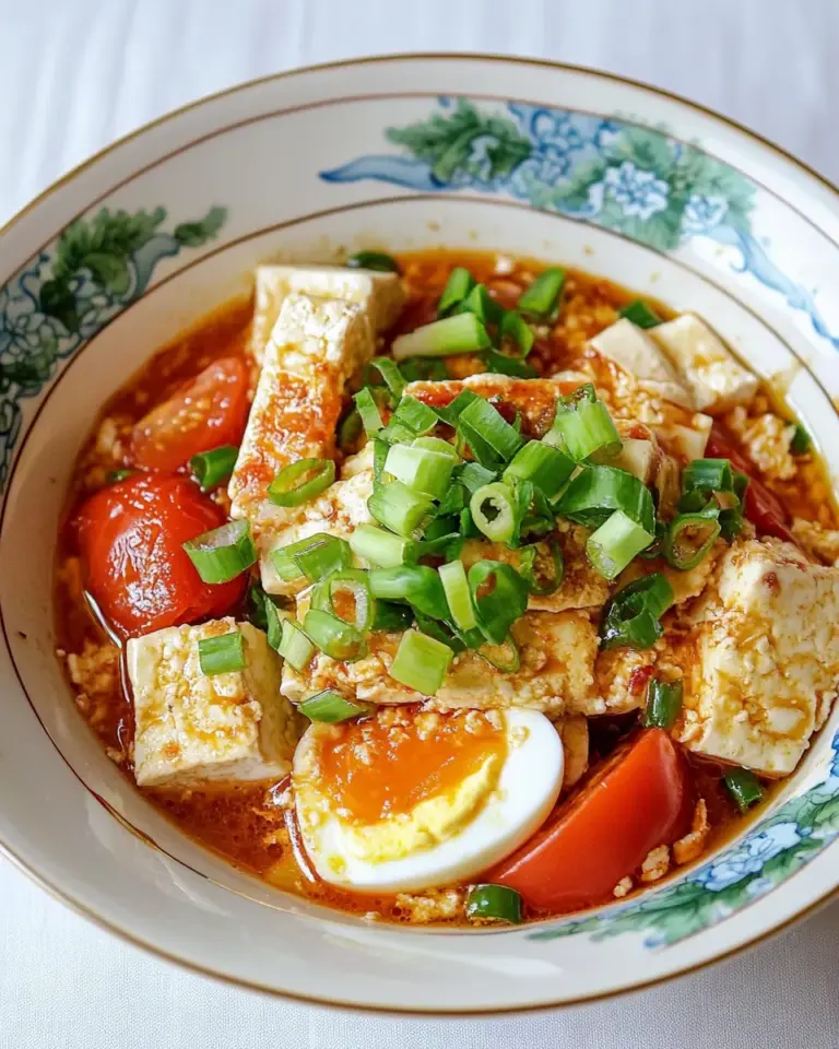 Tomato Egg and Tofu