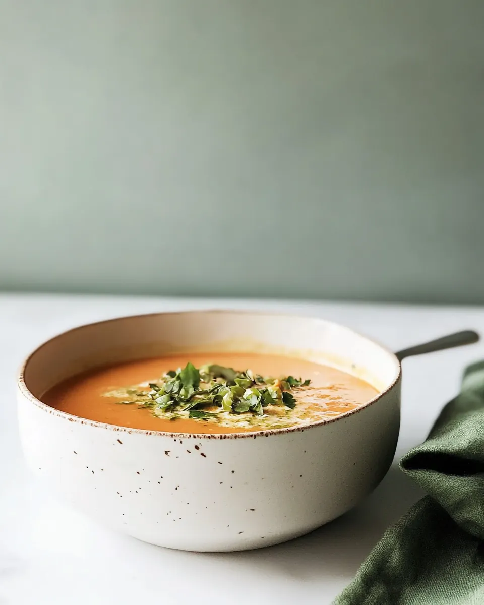Tomato Hatch Chile Soup
