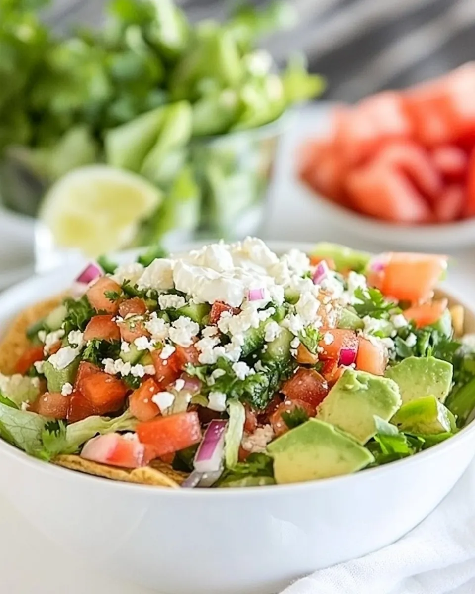 Tostada Salad