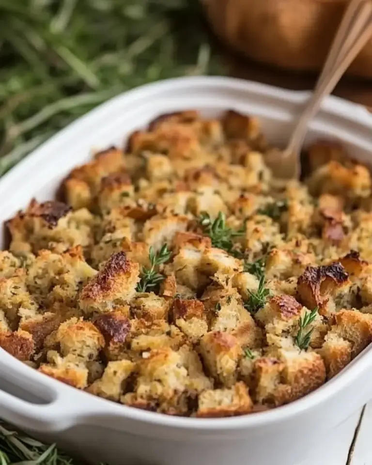 Traditional Bread Stuffing with Herbs