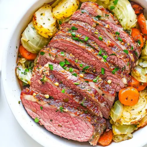 Traditional Corned Beef Cabbage