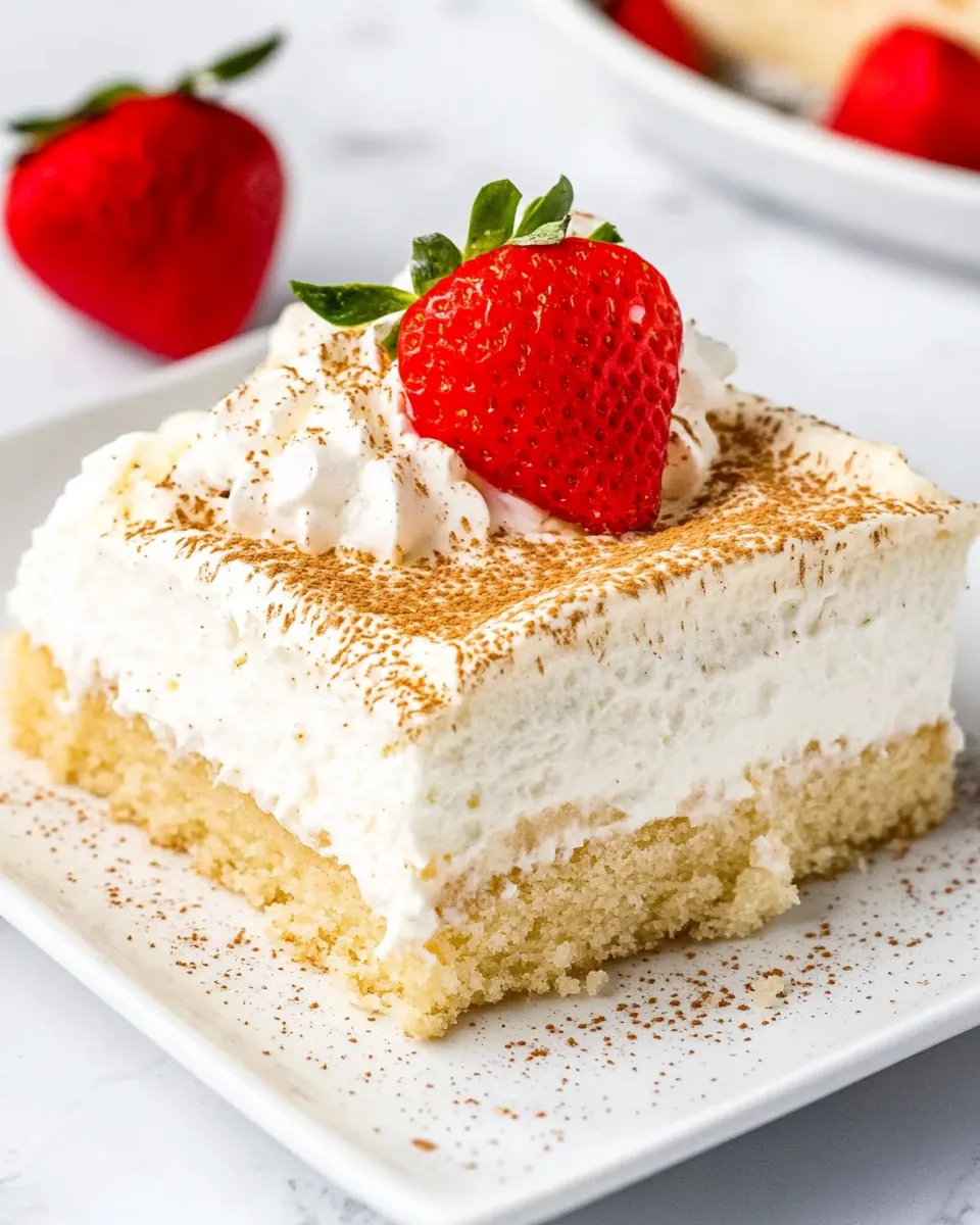 Tres Leches Cake