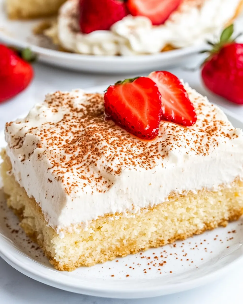 Tres Leches Cake