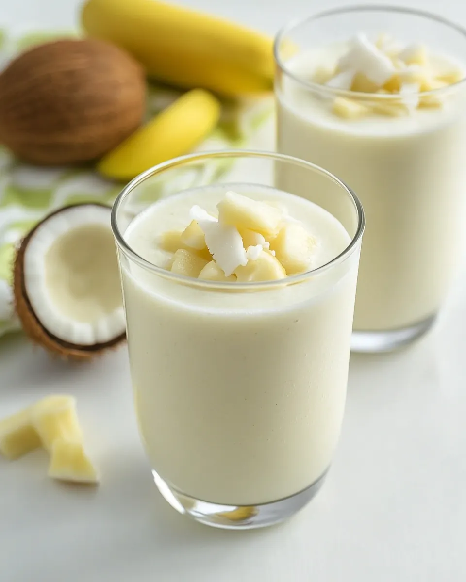 Tropical Coconut Smoothie