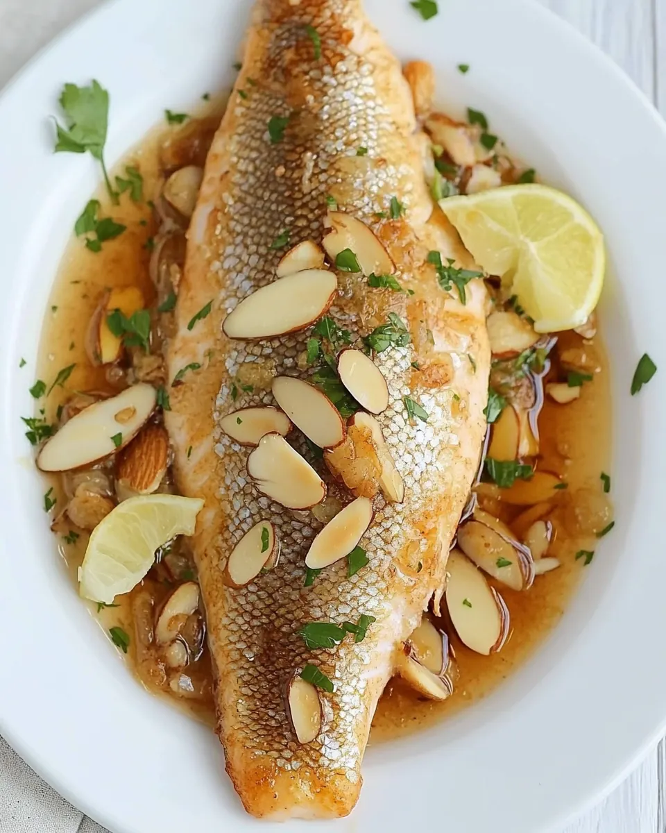 Trout Almondine
