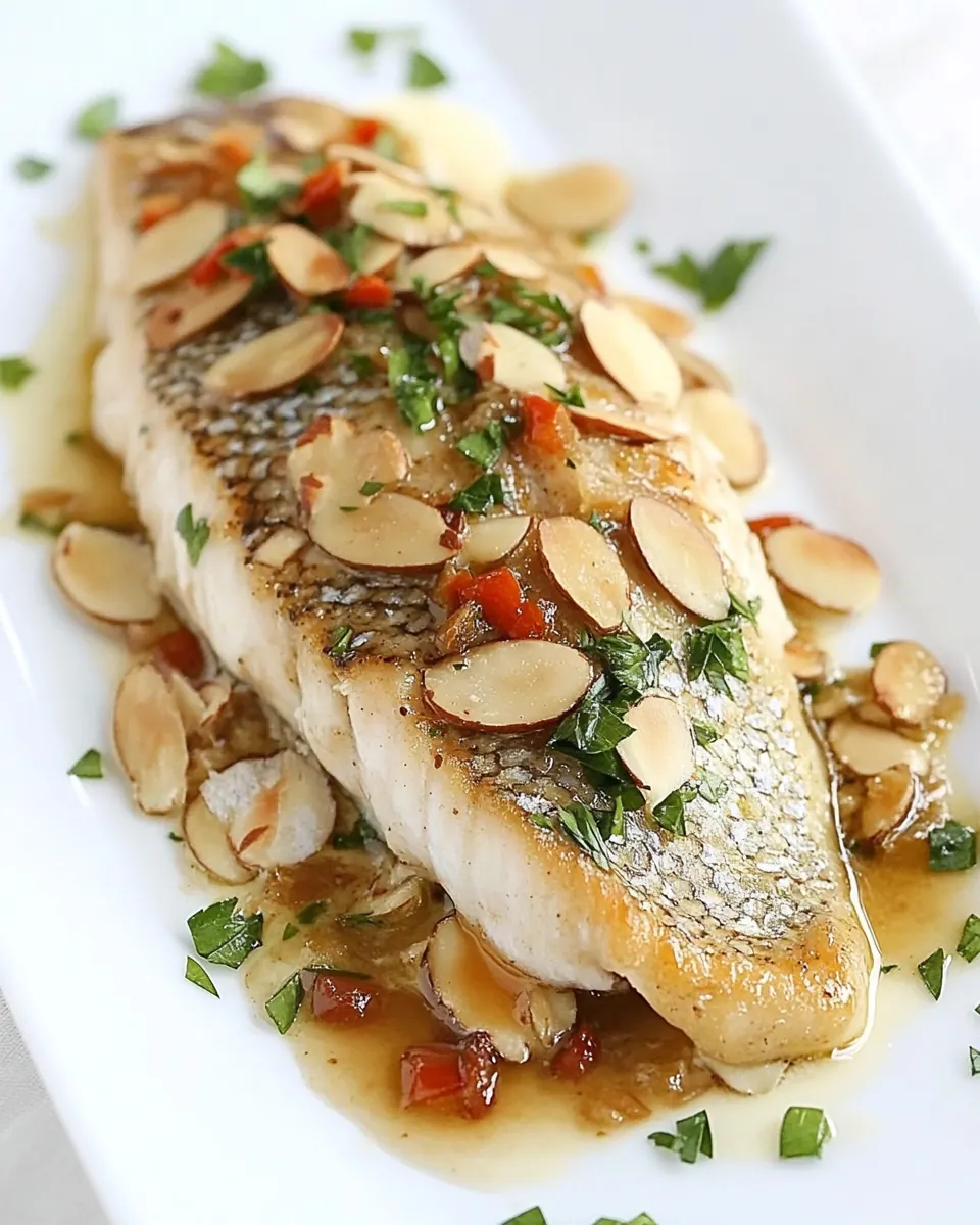 Trout Almondine