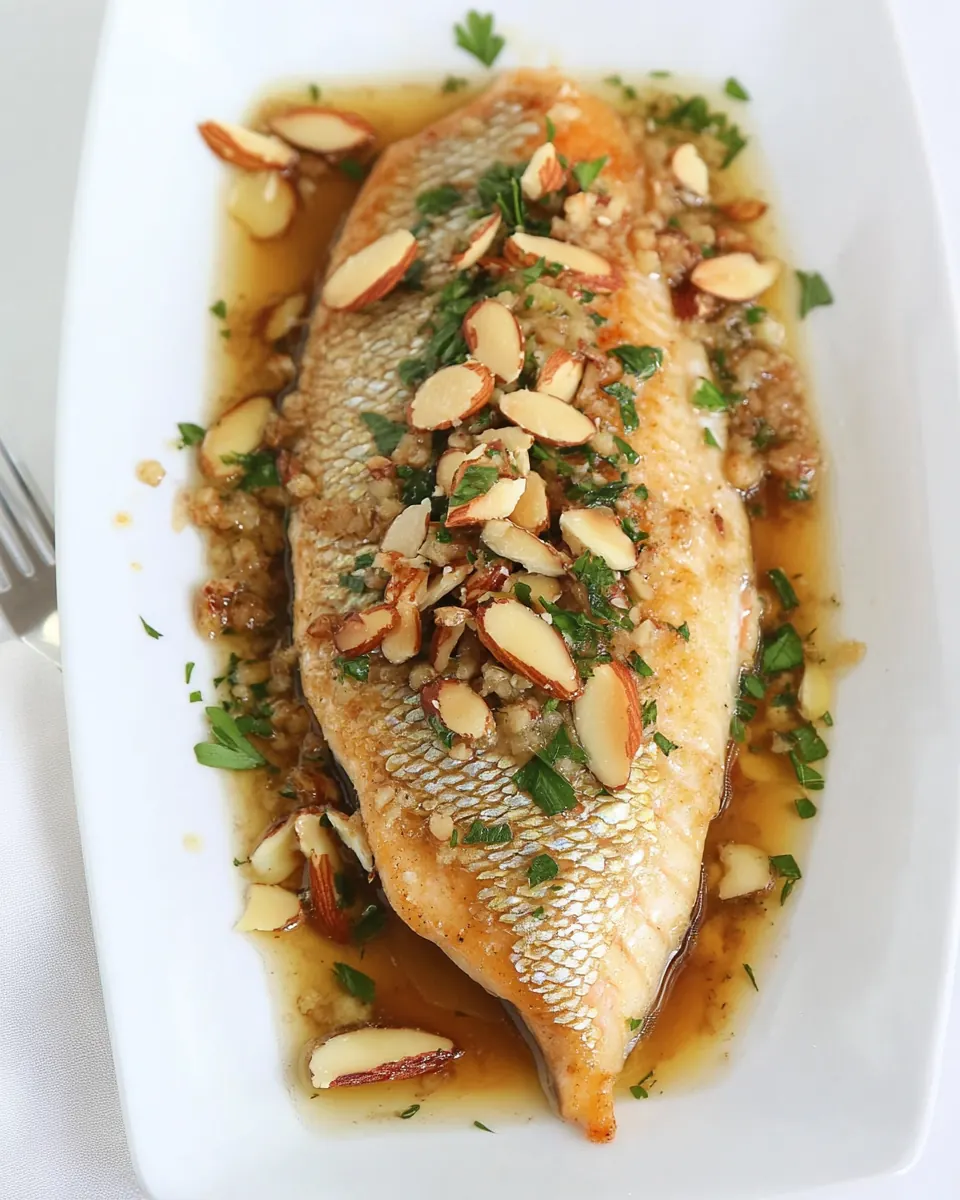 Trout Almondine
