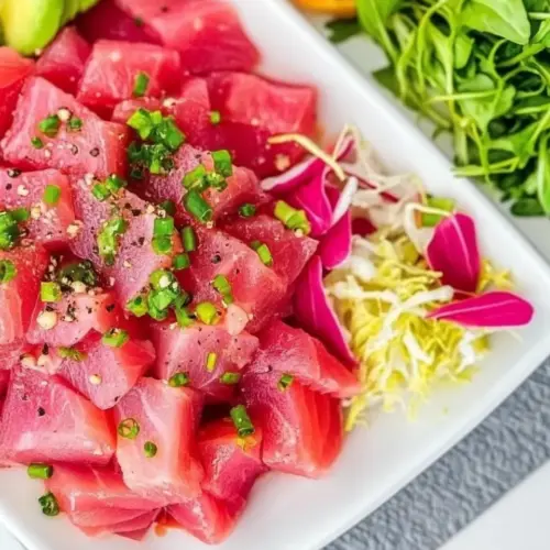 Tuna Carpaccio