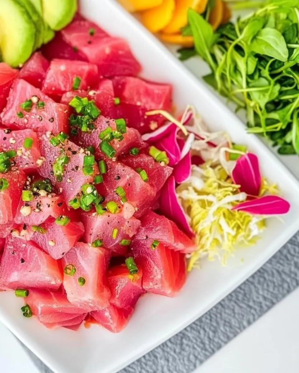 Tuna Carpaccio