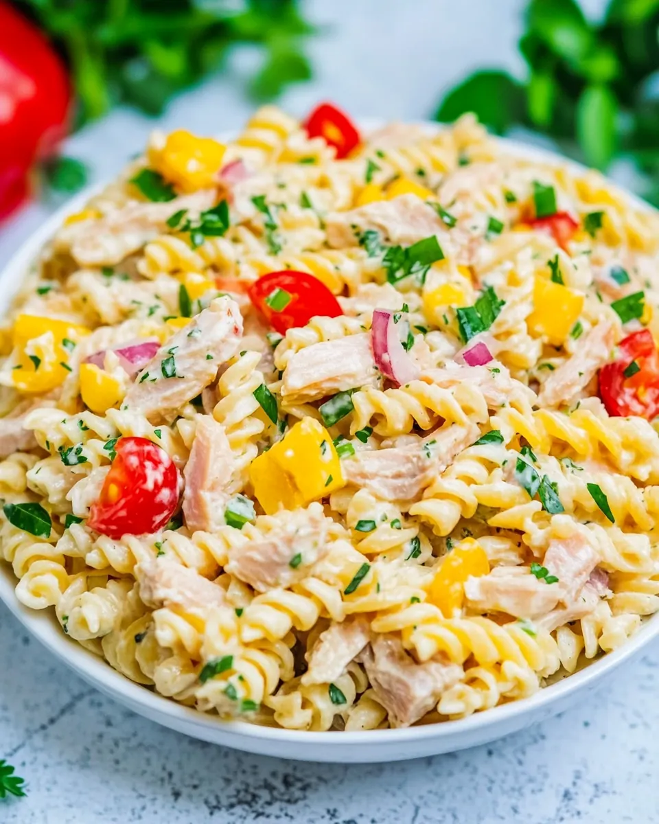 Tuna Pasta Salad
