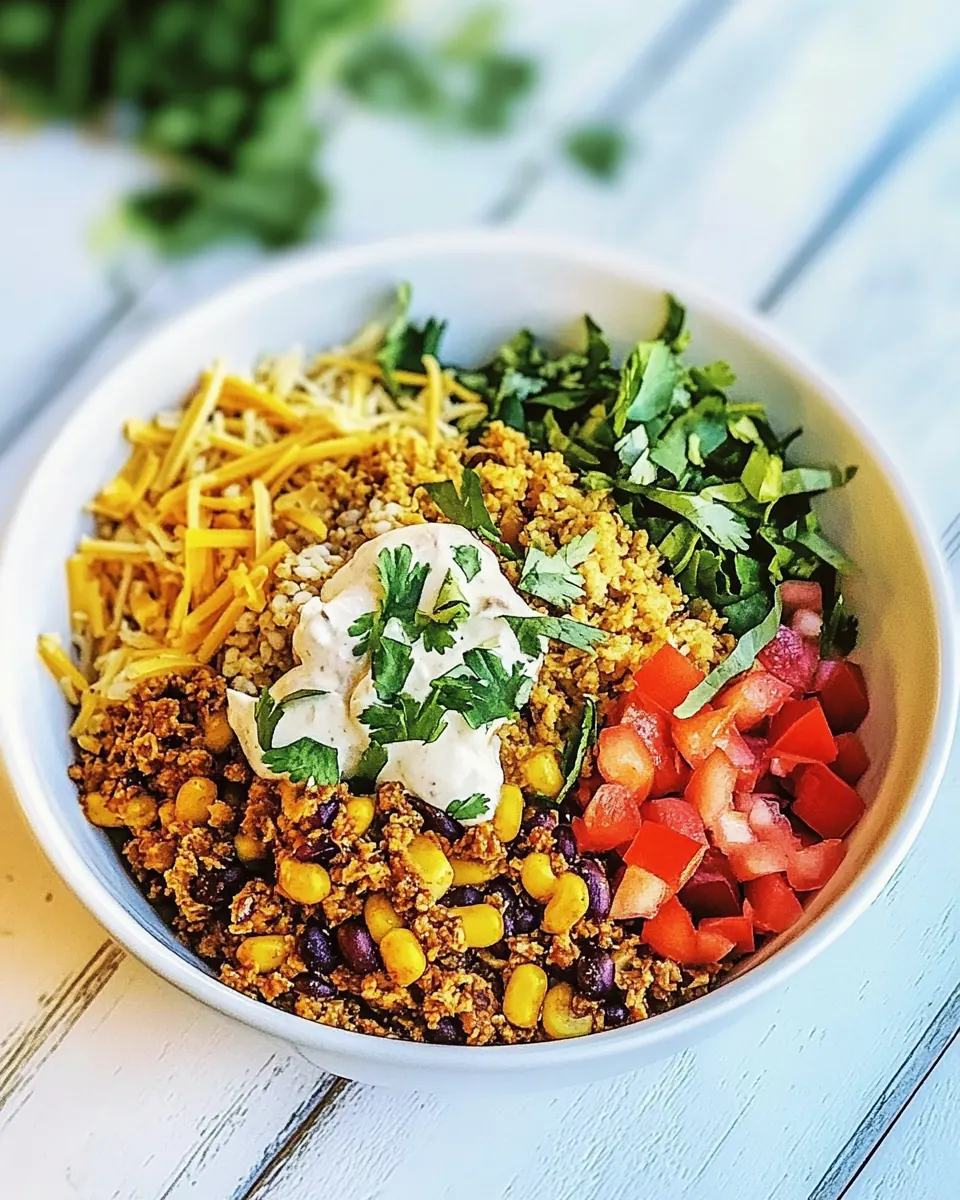 Turkey Burrito Bowl