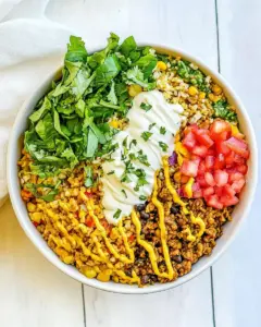 Turkey Burrito Bowl
