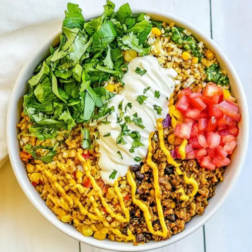 Turkey Burrito Bowl