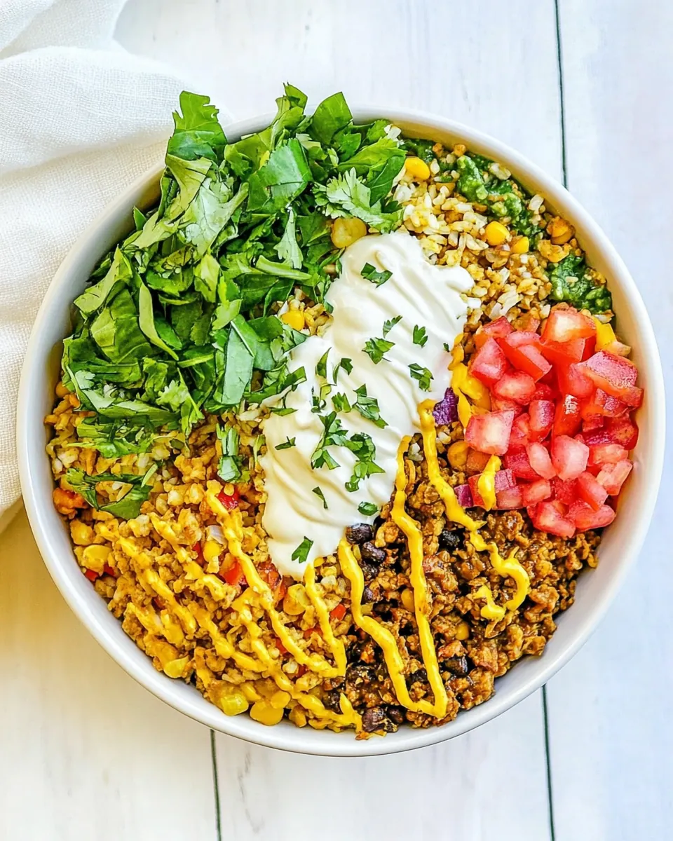 Turkey Burrito Bowl