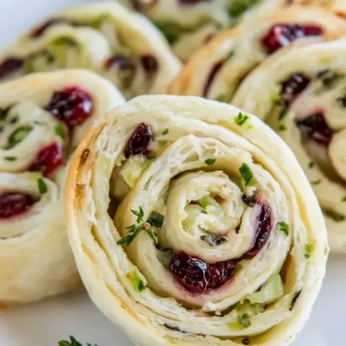 Turkey Cranberry Pinwheels