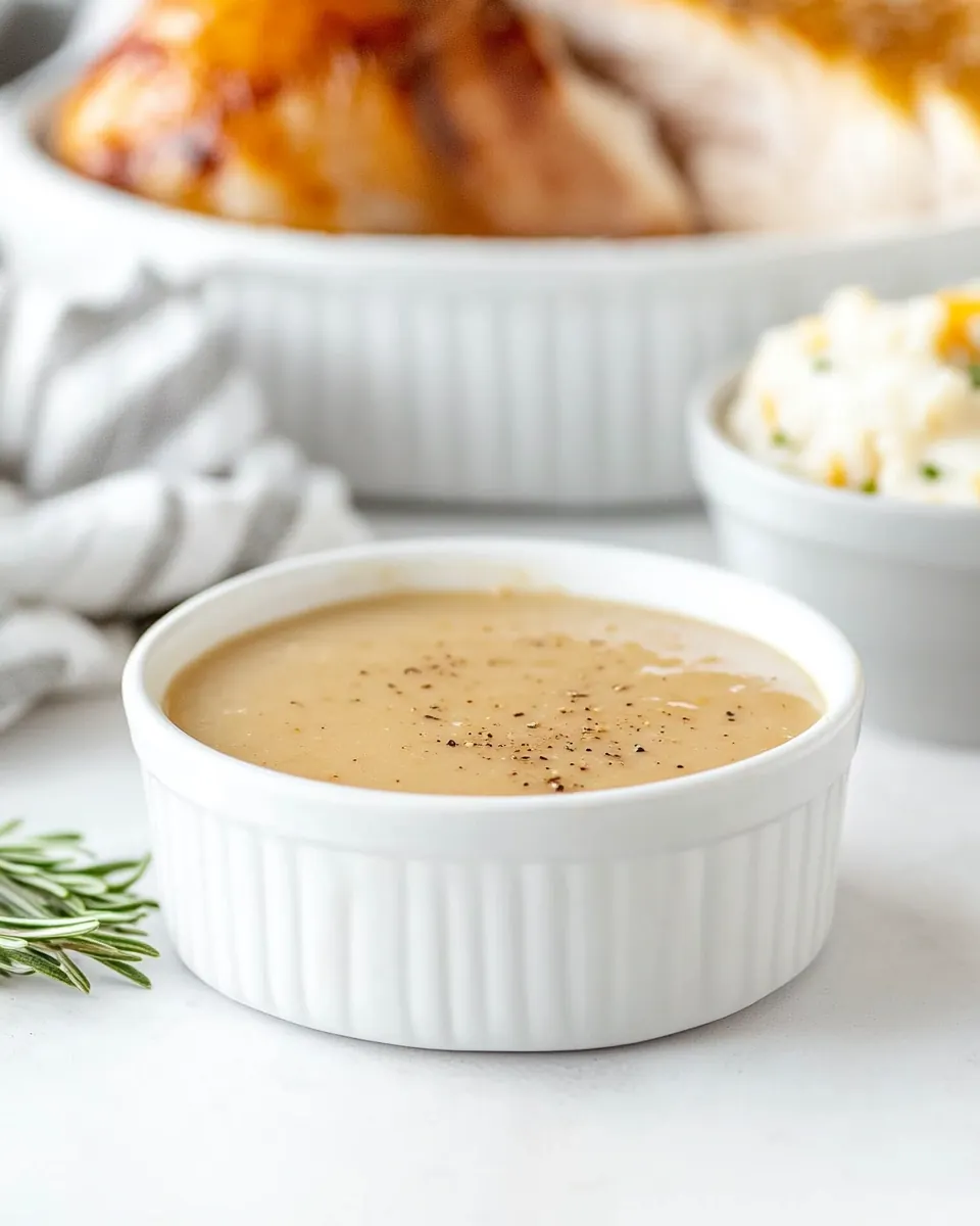 Turkey Gravy Without Drippings