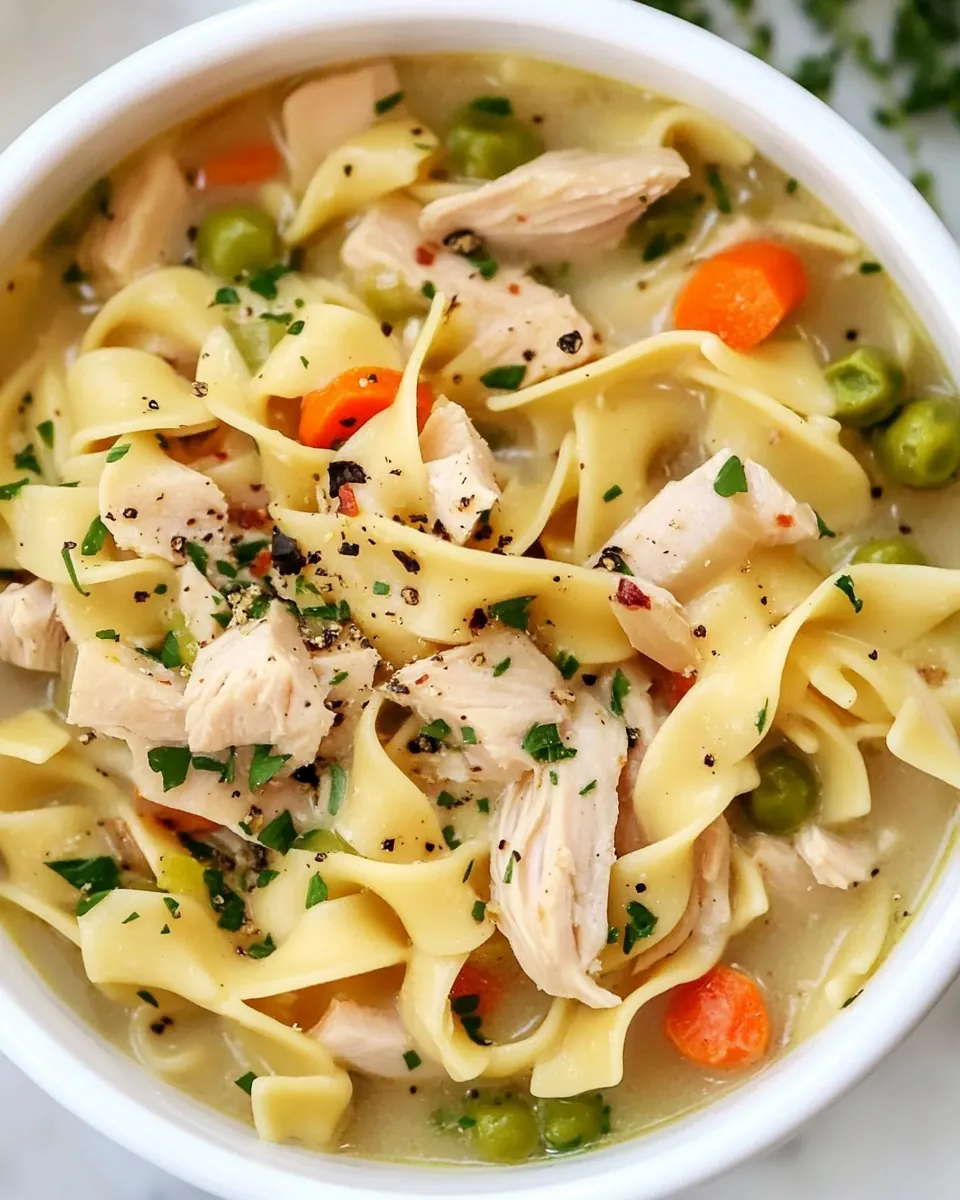 Turkey Noodle Soup