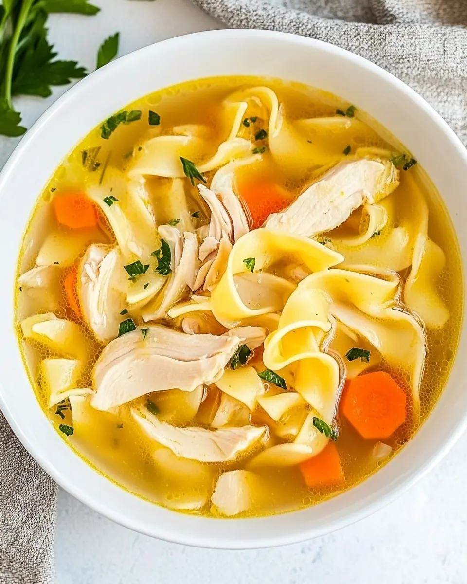 Turkey Noodle Soup