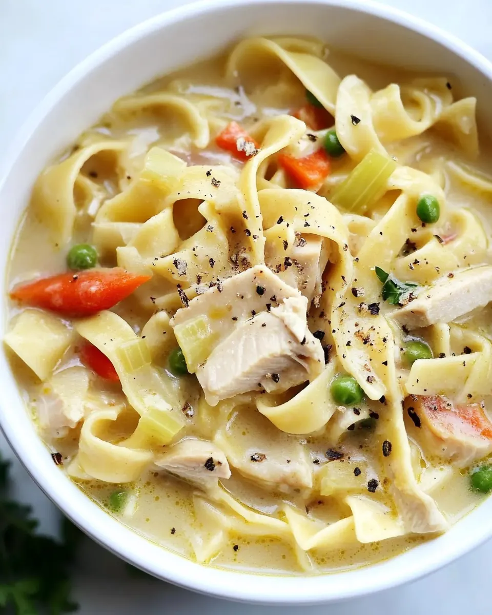 Turkey Noodle Soup