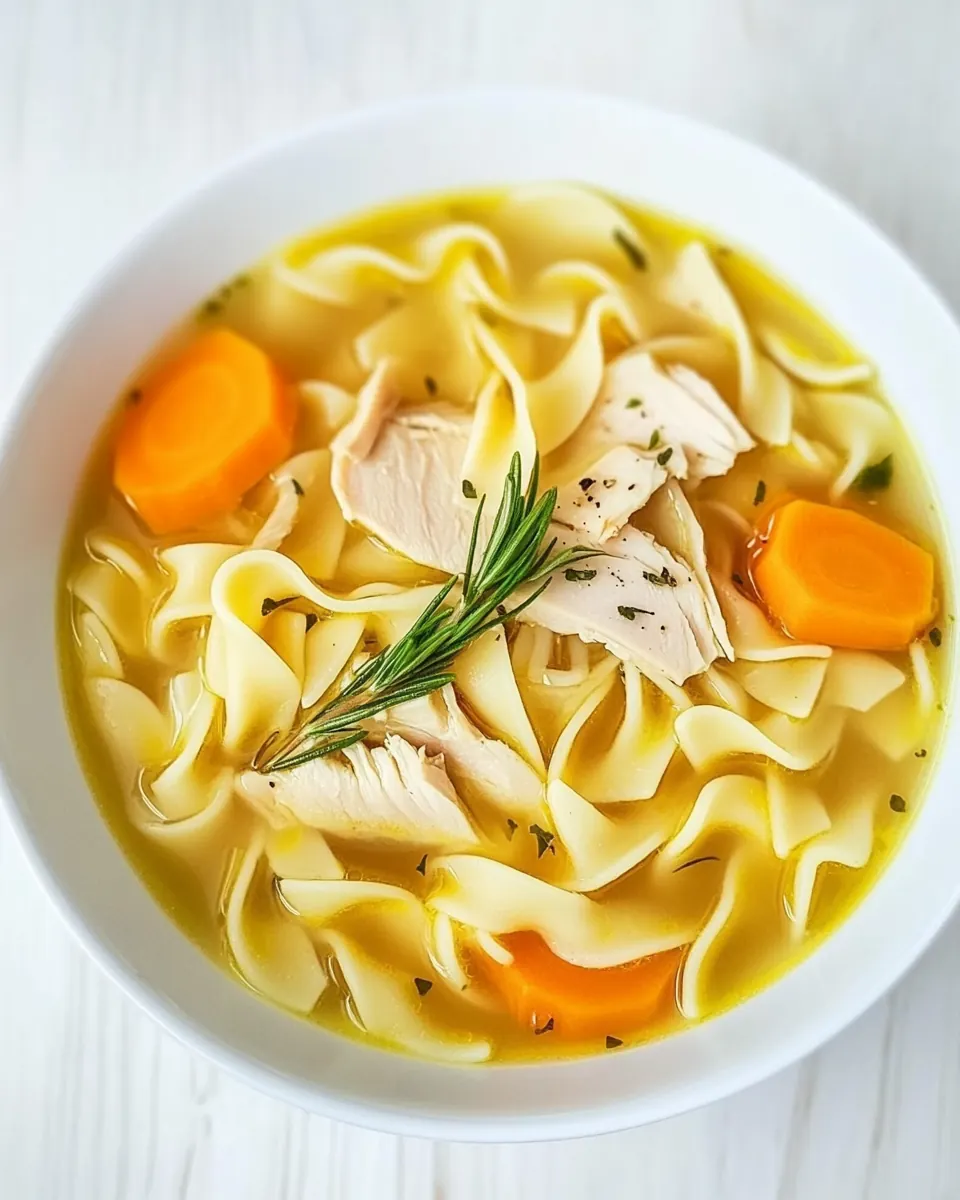 Turkey Noodle Soup