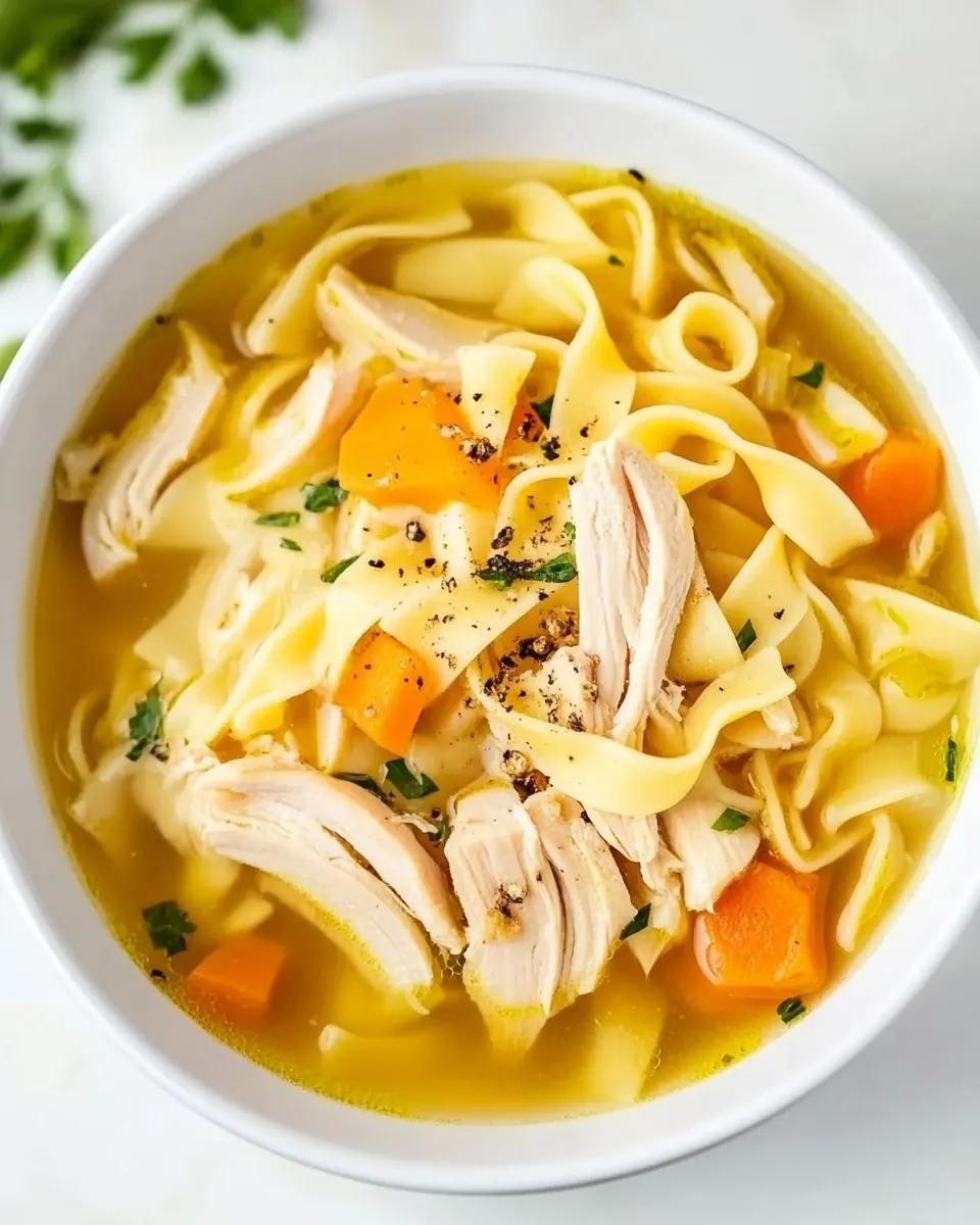 Turkey Noodle Soup