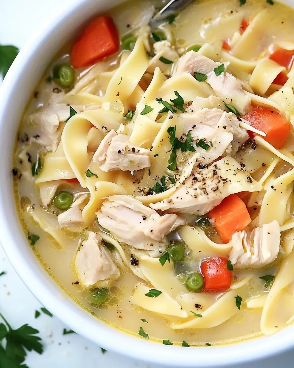 Turkey Noodle Soup