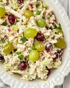 Turkey Salad with Grapes