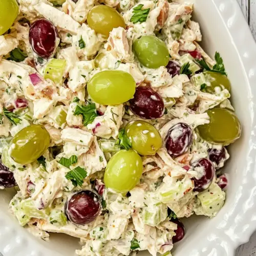 Turkey Salad with Grapes