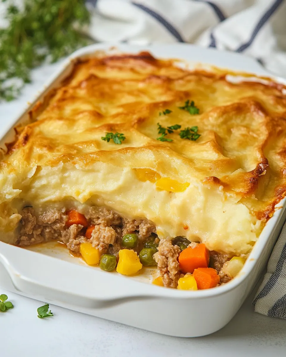 Turkey Shepherds Pie