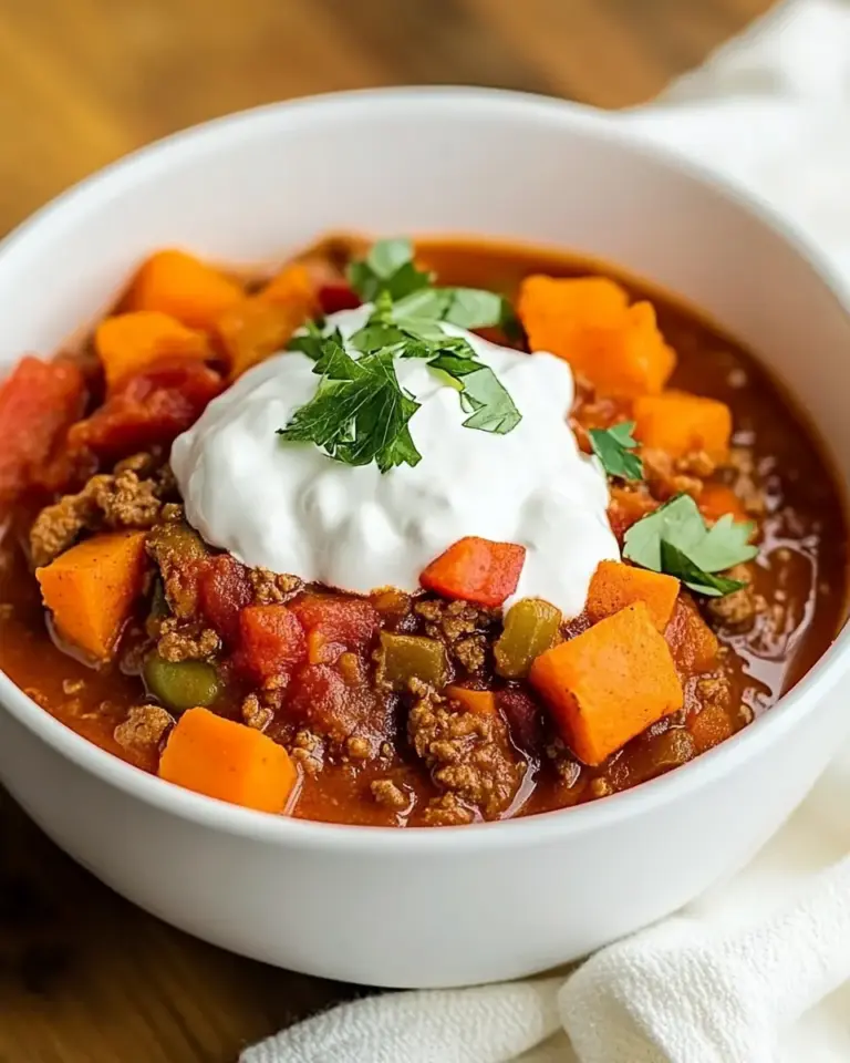 Turkey Sweet Potato Chili