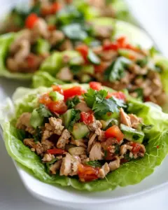 Turkey Taco Lettuce Wraps