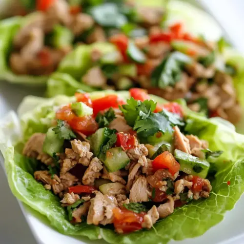 Turkey Taco Lettuce Wraps