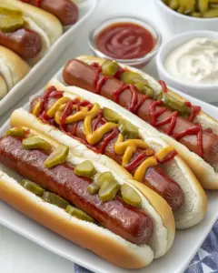 Ultimate DIY Hot Dog Bar