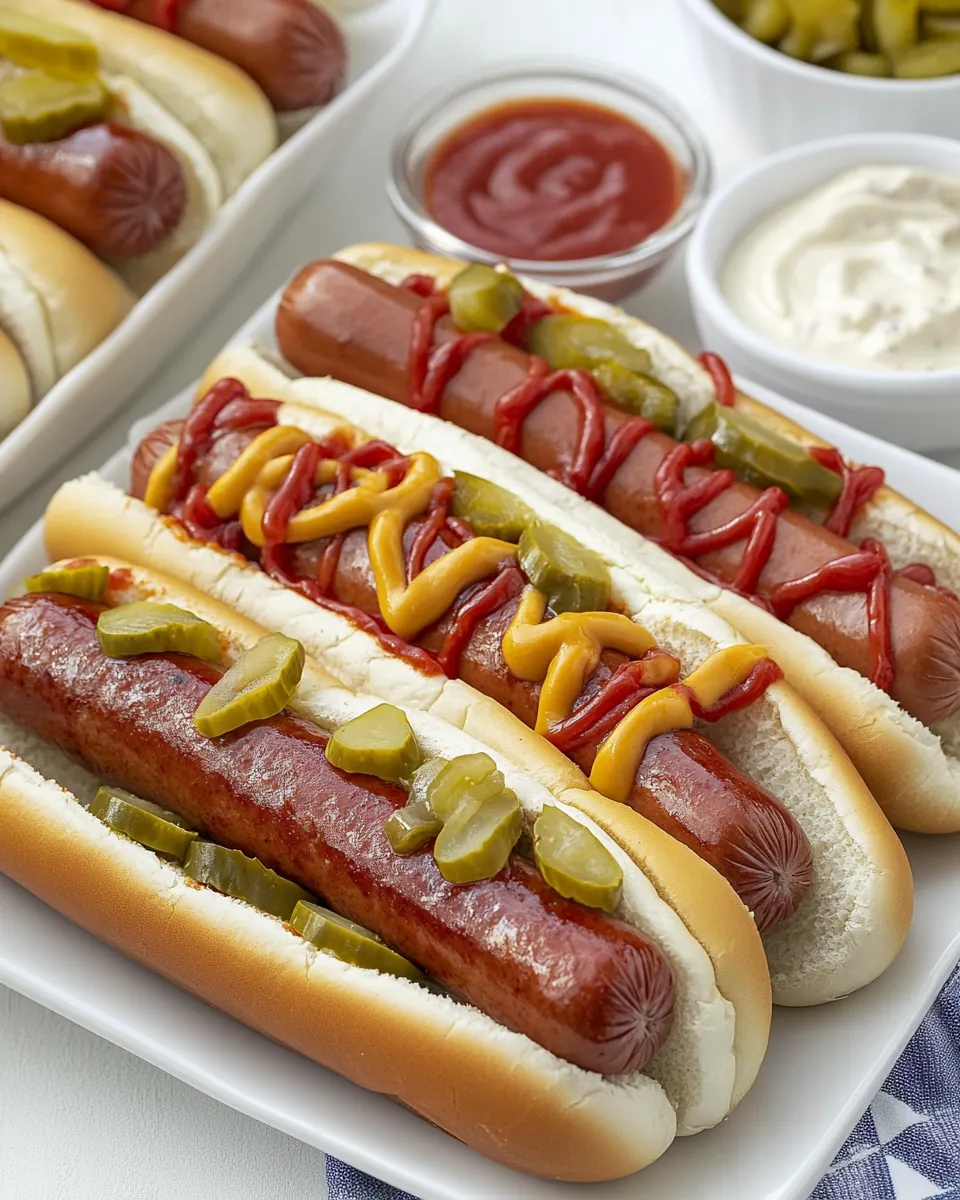 Ultimate DIY Hot Dog Bar