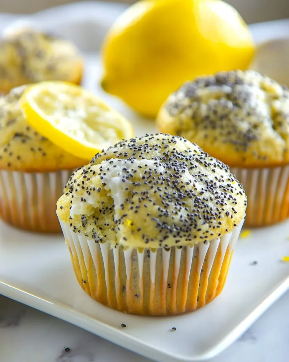 Ultimate Lemon Poppy Seed Muffins
