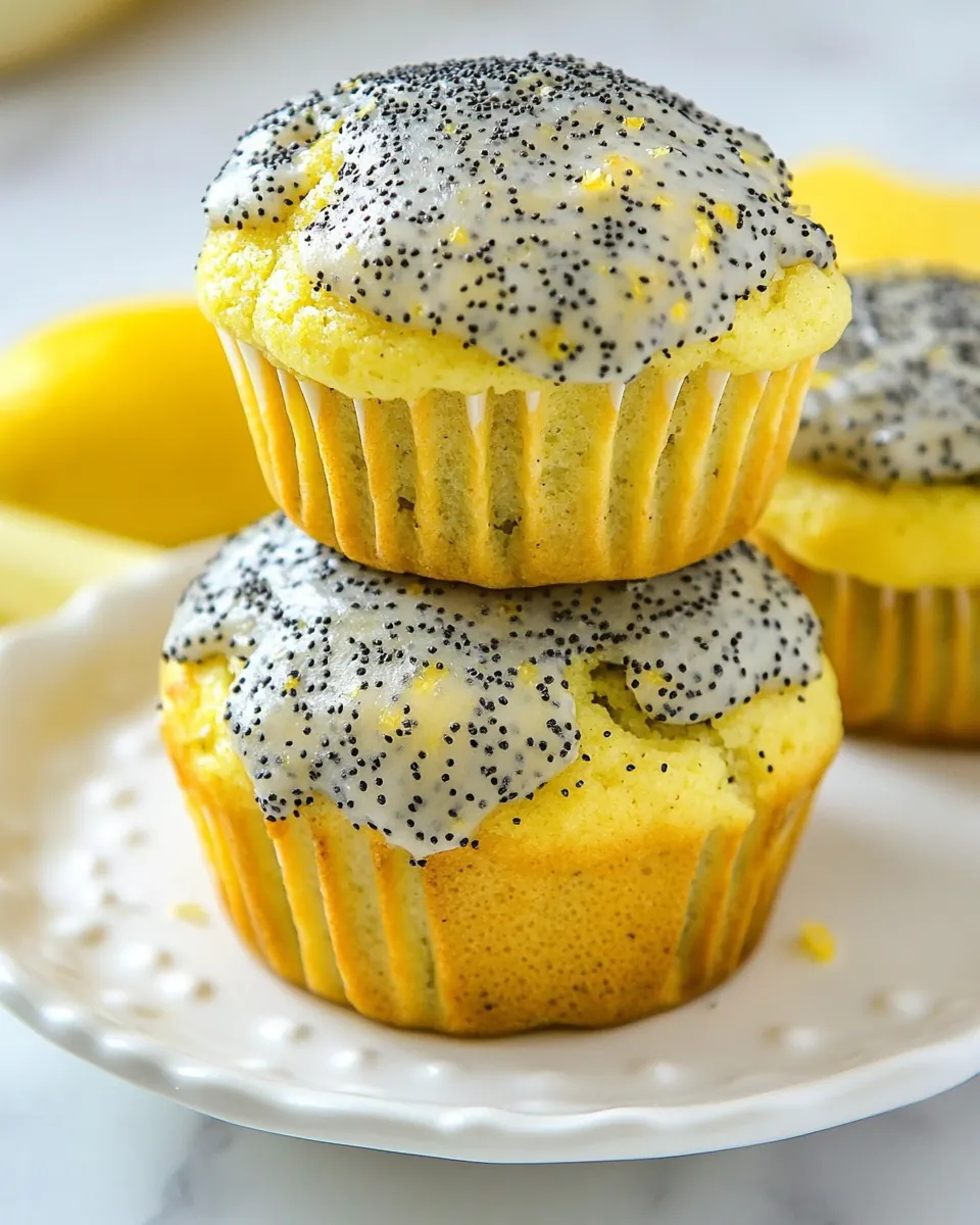 Ultimate Lemon Poppy Seed Muffins