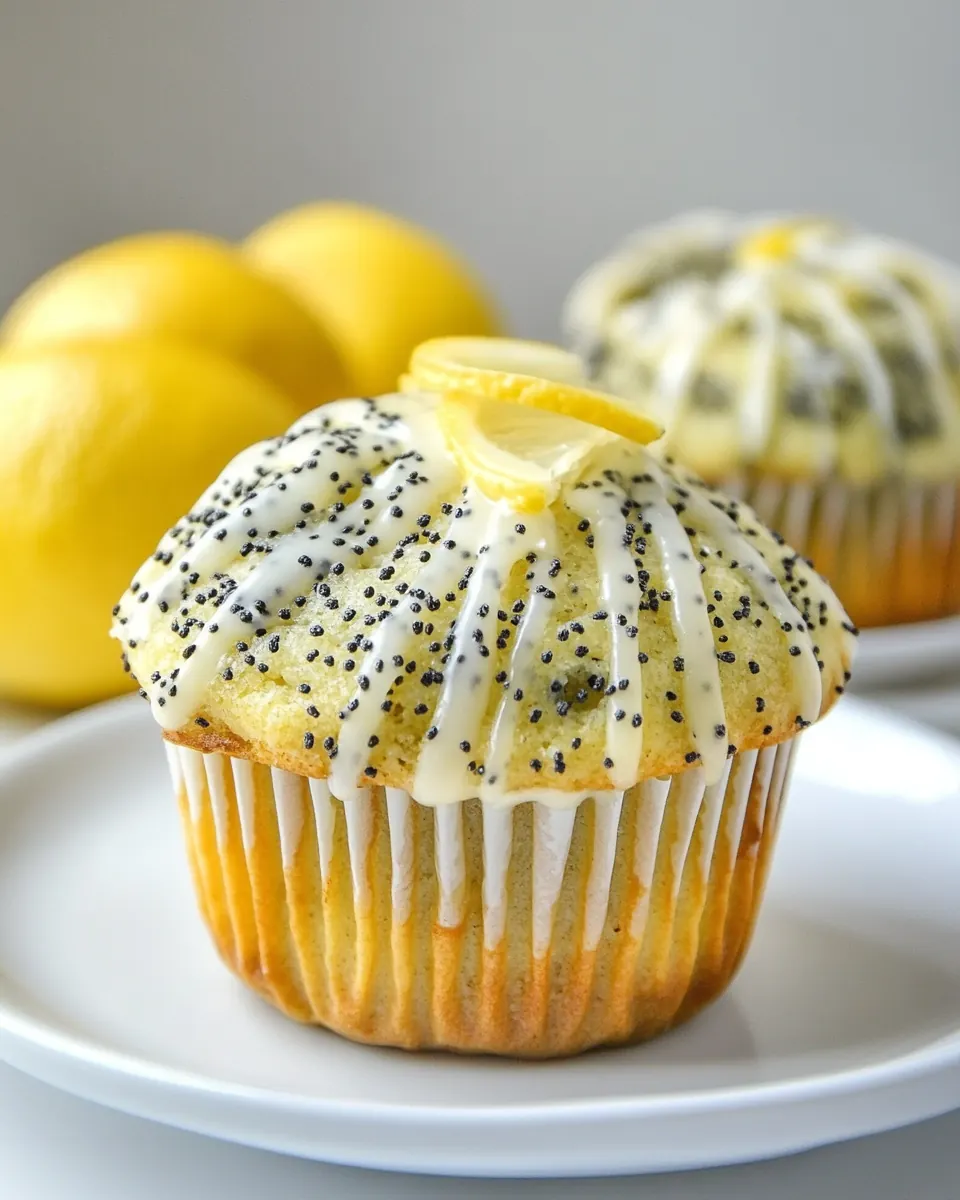 Ultimate Lemon Poppy Seed Muffins