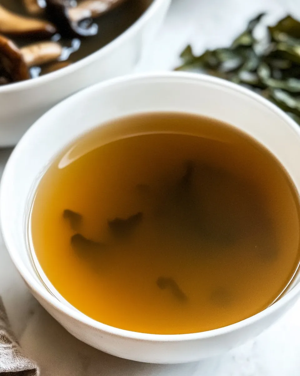 Umami Rich Mushroom Stock