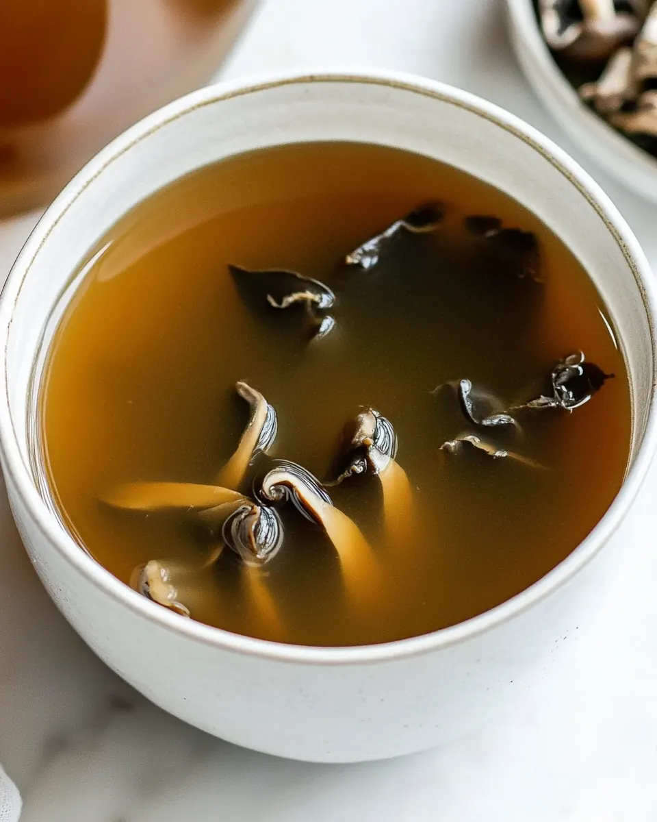 Umami Rich Mushroom Stock