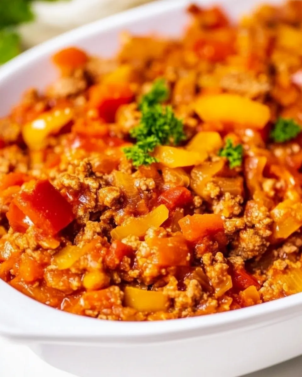 Unstuffed Pepper Casserole