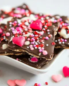 Valentines Day Chocolate Bark
