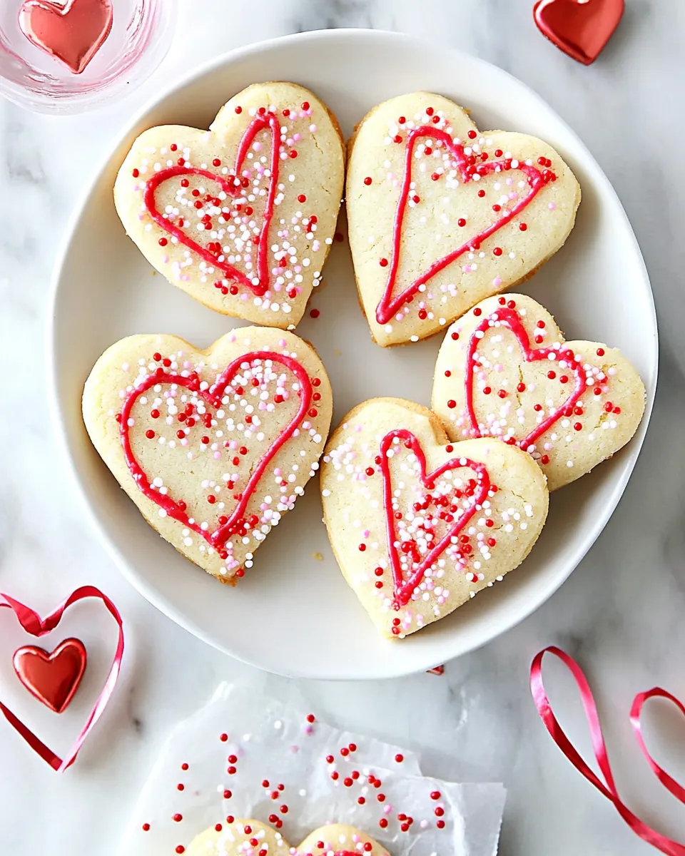 Valentines Day Grain Free Sugar Cookies