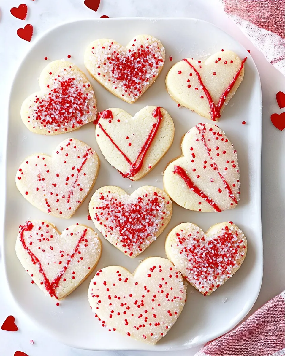 Valentines Day Grain Free Sugar Cookies