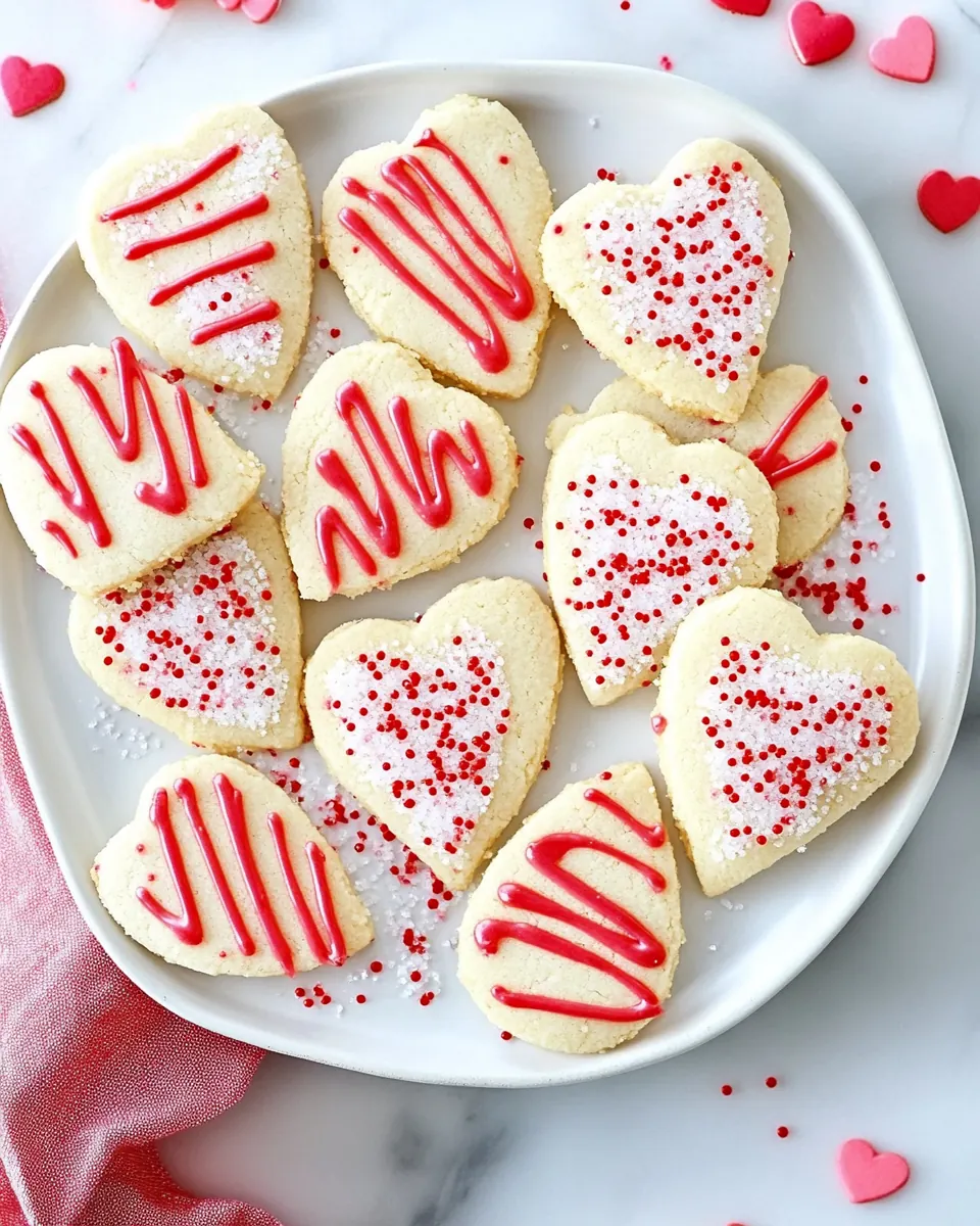 Valentines Day Grain Free Sugar Cookies