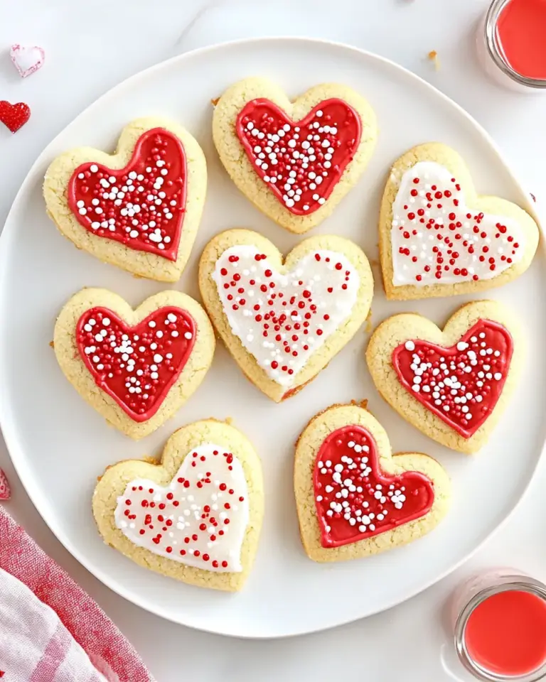 Valentines Day Grain Free Sugar Cookies