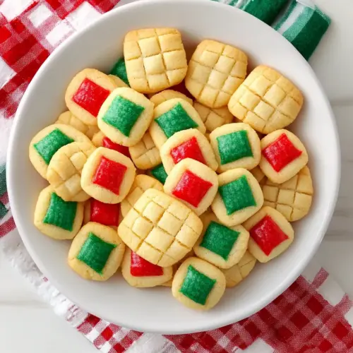 Vanilla Almond Checkerboard Cookies